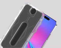 iPhone 15 Pro Kolay Uygulama Aparatlı 5D Magic Privacy Glass Hayalet Cam Ekran