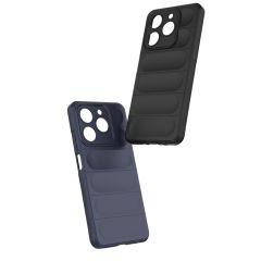 Realme C61 Kılıf Esnek TPU Oyuklu Arka Yüzey Tasarımlı Etnik Silikon Kapak