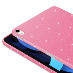 Apple iPad 10.9 2022 (10.Nesil) Simli Parlak Görünümlü Tablet Koton Kılıf