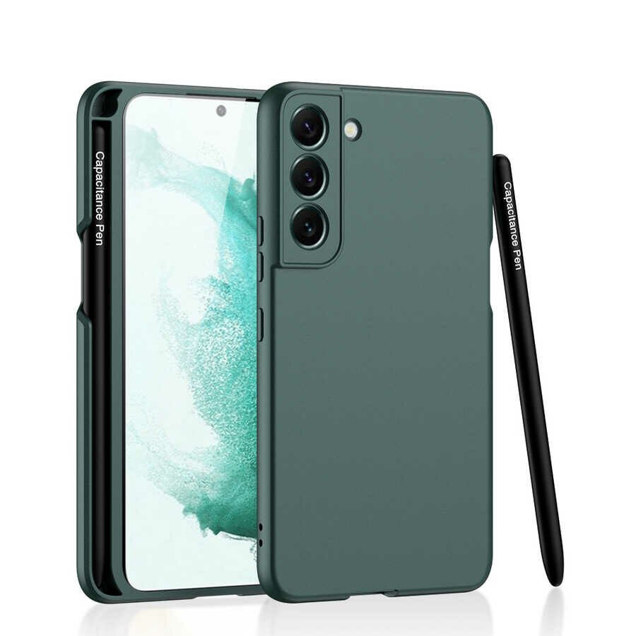 Samsung Galaxy S22 Kılıf Kalemli Kıpta Kapak
