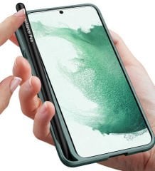 Samsung Galaxy S22 Kılıf Kalemli Kıpta Kapak