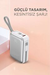 1018 10000 mAh Type-C Lightning 45 W Süper Hızlı Şarj Powerbank
