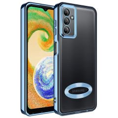 Samsung Galaxy A14 Kılıf Kamera Korumalı Logo Gösteren Omega Kapak Kılıf