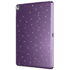 Apple iPad 10.2 (8 Nesil) Simli Parlak Görünümlü Tablet Koton Kılıf