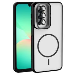 Samsung Galaxy A17 Kılıf Standlı ve Kamera Lens Hediyeli Etro Kapak