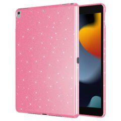 Apple iPad Pro 10.5 (7 Nesil) Simli Parlak Görünümlü Tablet Koton Kılıf