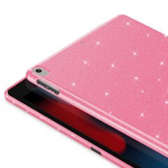 Apple iPad Pro 10.5 (7 Nesil) Simli Parlak Görünümlü Tablet Koton Kılıf