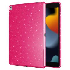 Apple iPad Pro 10.5 (7 Nesil) Simli Parlak Görünümlü Tablet Koton Kılıf