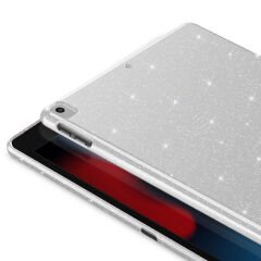 Apple iPad Pro 10.5 (7 Nesil) Simli Parlak Görünümlü Tablet Koton Kılıf