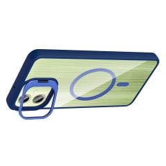 Samsung Galaxy A07 Kılıf Standlı ve Kamera Lens Hediyeli Etro Kapak