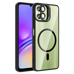 Samsung Galaxy A07 Kılıf Standlı ve Kamera Lens Hediyeli Etro Kapak