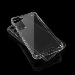 Samsung Galaxy S22 Kılıf Nitro Anti Shock Darbe Emici Köşe Korumalı Şeffaf Silikon Kapak