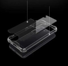 Samsung Galaxy S22 Kılıf Nitro Anti Shock Darbe Emici Köşe Korumalı Şeffaf Silikon Kapak