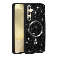 Samsung Galaxy S24 FE Kılıf Parlak Taşlı Tasarım Pırlanta Kapak