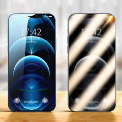 iPhone 13 Zore Fit Hard Mat Privacy Cam Ekran Koruyucu