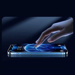 iPhone 13 Zore Fit Hard Mat Privacy Cam Ekran Koruyucu