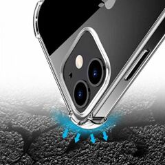 iPhone 12 Mini Şeffaf Olex Tpu Darbe Emici Silikon Kılıf
