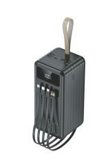 1080 80000mAh Ledli 4 Çıkışlı Taşınabilir Hızlı Şarj Dijital Göstergeli Powerbank