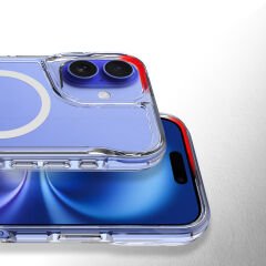 iPhone 16 Kılıf Magsafe Şarj Özellikli T-Max Standlı Kapak