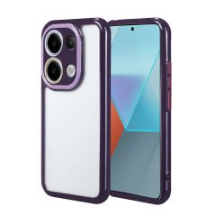 Xiaomi Redmi Note 13 Pro 4G Kılıf Kamera Korumalı Renkli Kenar ve Çerçeve Tasarımlı Vitamin Kapak