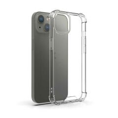 iPhone 13 Kılıf Nitro Anti Shock Darbe Emici Köşe Korumalı Şeffaf Silikon Kapak