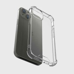 iPhone 13 Kılıf Nitro Anti Shock Darbe Emici Köşe Korumalı Şeffaf Silikon Kapak