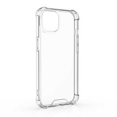 iPhone 13 Kılıf Nitro Anti Shock Darbe Emici Köşe Korumalı Şeffaf Silikon Kapak