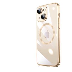 iPhone 14 Kılıf Wireless Şarj Özellikli Sert PC Riksos Magsafe Kapak