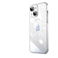 iPhone 14 Kılıf Wireless Şarj Özellikli Sert PC Riksos Magsafe Kapak