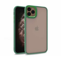 iPhone 11 Pro Max Kılıf Kamera Çıkıntılı Arkası Şeffaf Köşeleri Parlak Renkli Işlemeli Flora Kapak