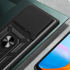 Xiaomi 14T Kılıf Magnetik Standlı Kamera Korumalı Sürgülü Vega Kapak