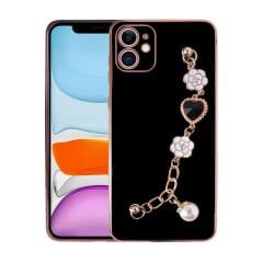 iPhone 11 Kılıf El Tutamaçlı Kamera Korumalı Taka Silikon Kapak