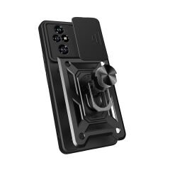 Honor 200 Pro Kılıf Magnetik Standlı Kamera Korumalı Sürgülü Vega Kapak