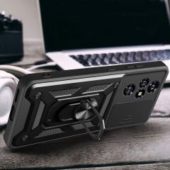 Honor 200 Pro Kılıf Magnetik Standlı Kamera Korumalı Sürgülü Vega Kapak