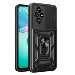 Honor 200 Kılıf Magnetik Standlı Kamera Korumalı Sürgülü Vega Kapak