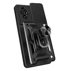 Honor 200 Kılıf Magnetik Standlı Kamera Korumalı Sürgülü Vega Kapak