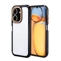 Xiaomi Poco C65 Kılıf Kamera Korumalı Renkli Kenar ve Çerçeve Tasarımlı Vitamin Kapak