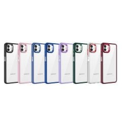 Samsung Galaxy A04E Kılıf Kamera Çıkıntılı Arkası Şeffaf Köşeleri Parlak Renkli Işlemeli Flora Kapak