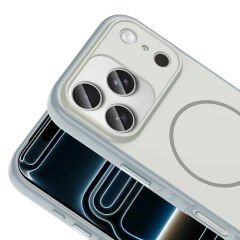 iPhone 17 Pro Kılıf Kılıf Kablosuz Şarj Özellikli Kamera Korumali Tea Kapak