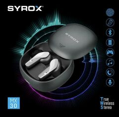 Syrox MX30 TWS Bluetooth Kulaklık BT 5.3
