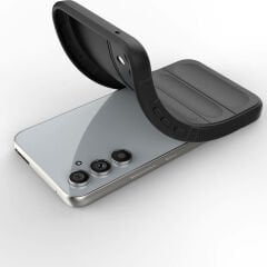 Samsung Galaxy A54 Kılıf Esnek TPU Oyuklu Arka Yüzey Tasarımlı Etnik Silikon Kapak