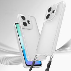 Xiaomi Redmi 13 4G Kılıf Airbagli Takılabilir Askı Aparatlı Snap Silikon Kapak