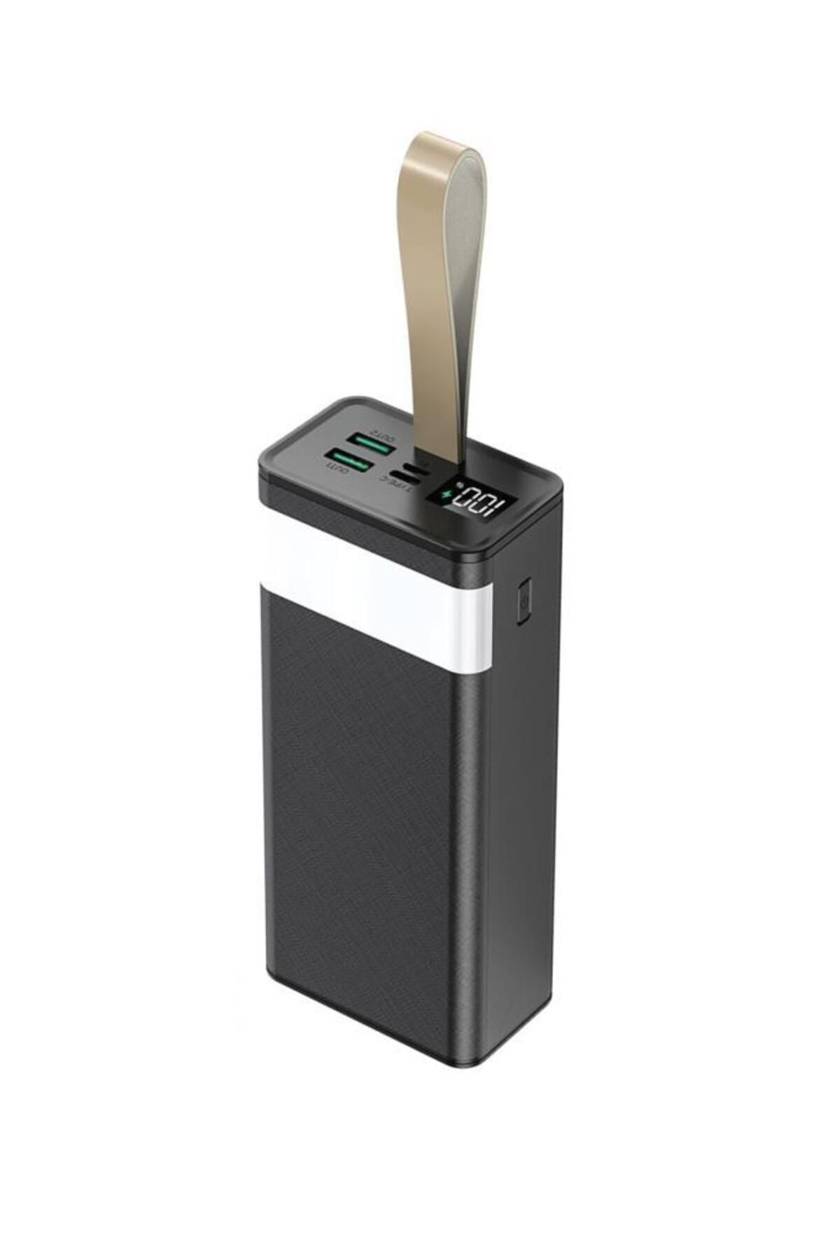 1033 22.5W Hızlı Şarj Özellikli Dijital Şarj Göstergeli Fenerli 30.000 Mah Powerbank