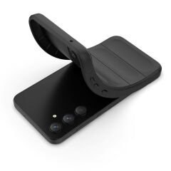 Samsung Galaxy A35 Kılıf Esnek TPU Oyuklu Arka Yüzey Tasarımlı Etnik Silikon Kapak