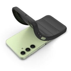 Samsung Galaxy A25 Kılıf Esnek TPU Oyuklu Arka Yüzey Tasarımlı Etnik Silikon Kapak