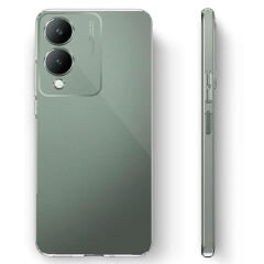 Vivo Y17S Kılıf Kamera Korumali Süper Silikon Kapak