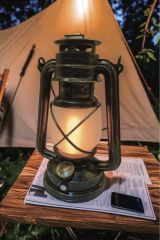 Nostaljik Retro Şarjlı Led Gaz Lambası Görünümlü Gece Lambası