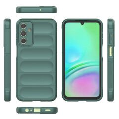 Samsung Galaxy A15 Kılıf Esnek TPU Oyuklu Arka Yüzey Tasarımlı Etnik Silikon Kapak