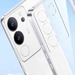 Vivo V29 5G Kılıf Kamera Korumali Süper Silikon Kapak