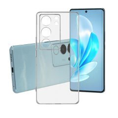 Vivo V29 5G Kılıf Kamera Korumali Süper Silikon Kapak